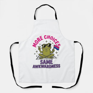 Lustiges Bi-Frosch-Pride-Shirt-Design_1 Schürze