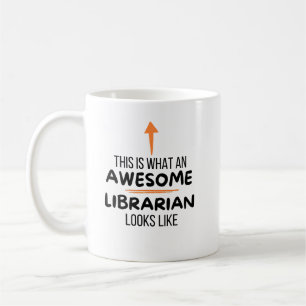 Lustiges Bibliothekar-Geschenk für Schulbibliothek Kaffeetasse