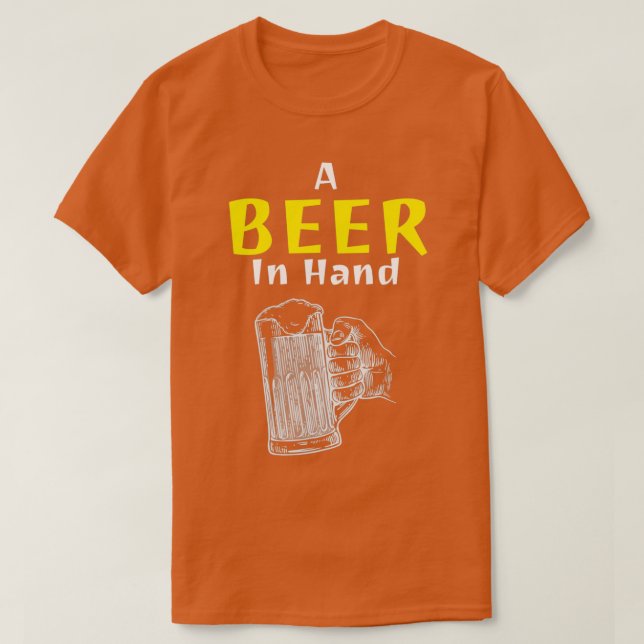 lustiges Bier 10 T-Shirt (Design vorne)