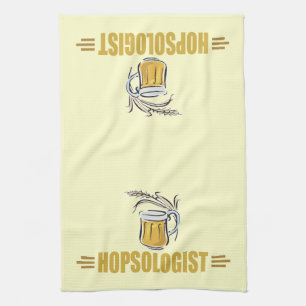 Lustiges Bier Geschirrtuch