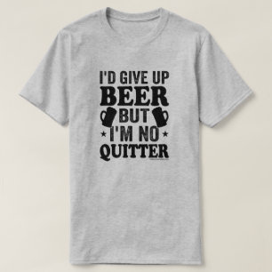 Lustiges Bier Grafik T-Shirt - Geschenk für Bierli