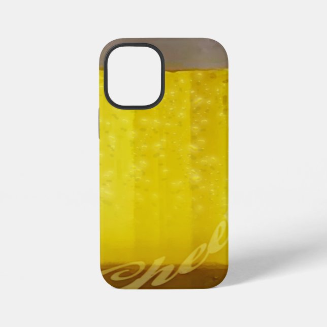 Lustiges Bierglas iPhone Hülle (Rückseite)