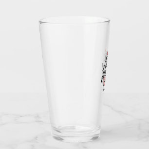 Lustiges Bierglas "Üble Frau" Glas