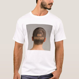 Lustiges Big Brother Haarschnitt Herren T-Shirt Gl