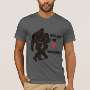 Lustiges BigFoot „Du bist mein Squatchy“ romantisc T-Shirt