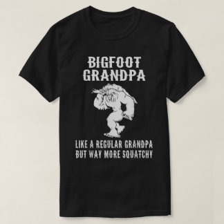 Lustiges Bigfoot-Opa-Design Squatchy T-Shirt