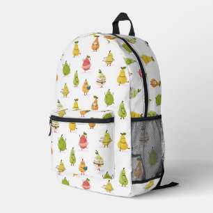 Lustiges Birnen-Kinder-Muster Bedruckter Rucksack