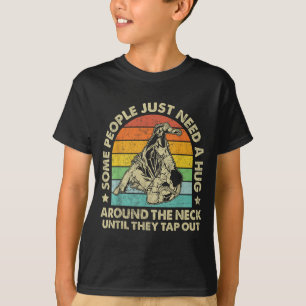 Lustiges BJJ Brazilian Jiu Jitsu MMA Einige Mensch T-Shirt