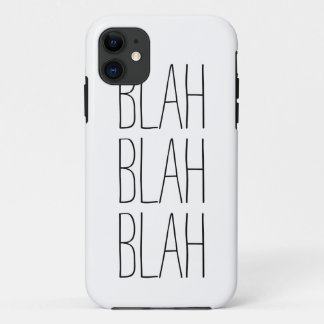 Lustiges blah - blah moderner trendy Hipster-Spaß Case-Mate iPhone Hülle