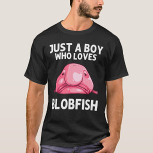 Lustiges Blobfish-Geschenk für Jungen, Kinder, die T-Shirt