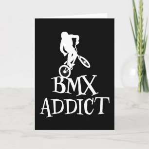 Lustiges BMX-Radsport-Spruch Fahrrad-Slogan Radspo Karte