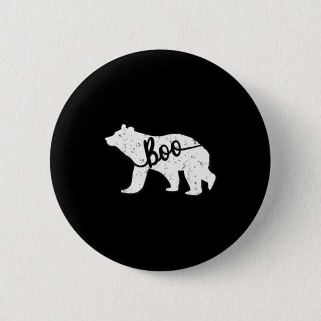 Lustiges Boo-Bär-Spitzname passendes Shirt  Button (Vorderseite)