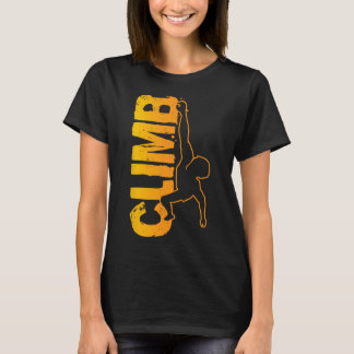 Lustiges Boulder-Klettern für Männer T-Shirt
