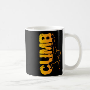 Lustiges Bouldering für Männer Kaffeetasse