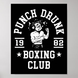 Lustiges Box-T-Shirt für Boxer Poster