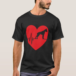 Lustiges Boxer-Hundebesitzer-Design Boxer-Hundelie T-Shirt