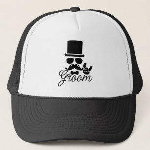 Lustiges Bräutigam-Geschenk für Junggeselle-Party Truckerkappe