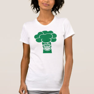 Lustiges Brokkoligesicht T-Shirt