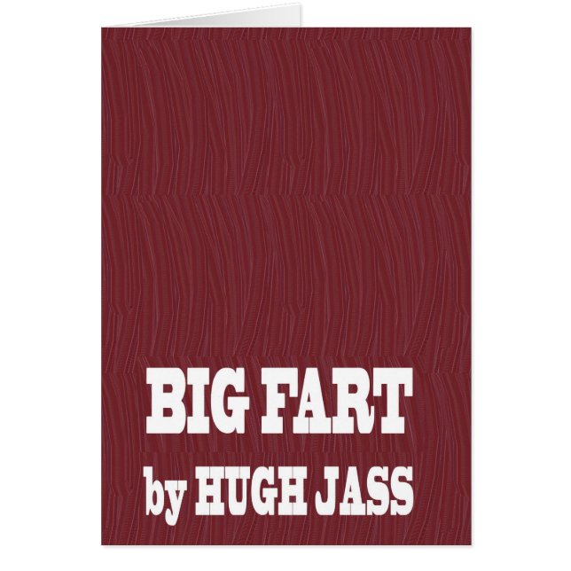 LUSTIGES BUCH-NAMEN: Sprechen Sie laute (Vorne)