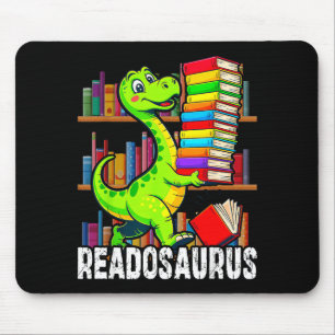 Lustiges Buch readosaurus Dinosaurier Bücher Bibli Mousepad
