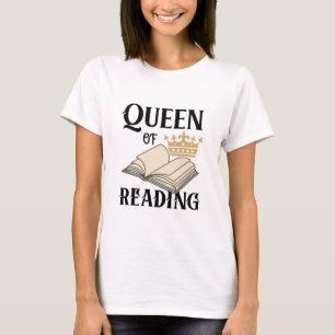 Lustiges Buchliebhaber-Design für Frauen und Mädch T-Shirt