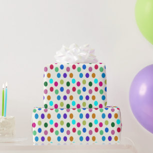 Lustiges buntes geometrisches Muster Geschenkverpa Geschenkpapier
