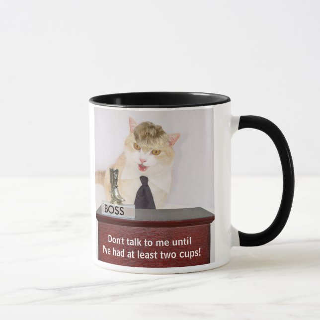 Lustiges Büro-Geschenk Tasse (Rechts)