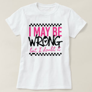 Lustiges Büro-Typografie-Zitat T-Shirt