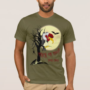 Lustiges Bussard-Trick-oder Leckerei-Shirt T-Shirt