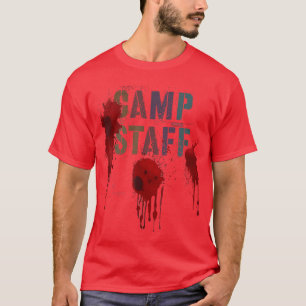Lustiges Camp-Personal Sommer-Campingplatz Camping T-Shirt