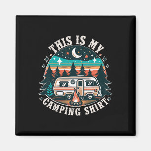 Lustiges Camper-Wander-Natur-Shirt Dies ist mein C Magnet