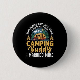 Lustiges Camping Camper Paar Camping Liebhaber Par Button