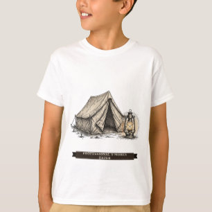 Lustiges Camping für Kinder T-Shirt