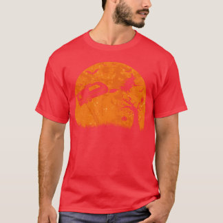 Lustiges Camping Halloween Camper Männer Frauen vi T-Shirt