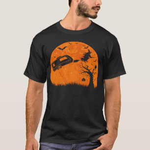Lustiges Camping Halloween Camper Männer Frauen vi T-Shirt