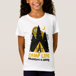 Lustiges Camping-Monster – Camp-Abenteuer T-Shirt
