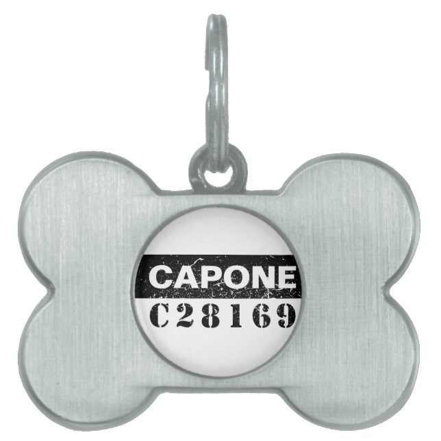 Lustiges Capone Tiermarke (Vorderseite)