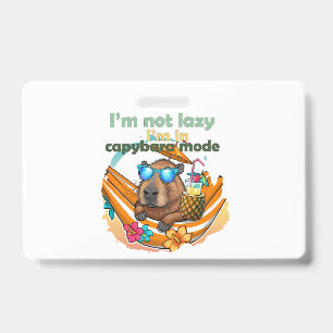 Lustiges Capybara-Liebhaber-Geschenk, süße Capybar Ausweis