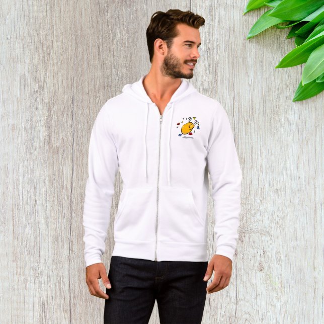 Lustiges Cartoon Brathähnchen fällt Hoodie (Von Creator hochgeladen)