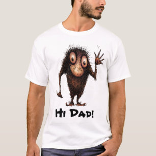 Lustiges Cartoon-Schleppangel-Sprichwort-"hallo T-Shirt