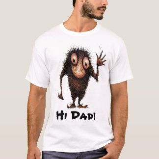 Lustiges Cartoon-Schleppangel-Sprichwort-"hallo T-Shirt