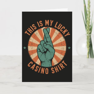 Lustiges Casino Das ist mein glückliches Casino-Sp Karte