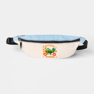 Lustiges Chamäleon Guten Morgen Sonnenschein Bauchtasche