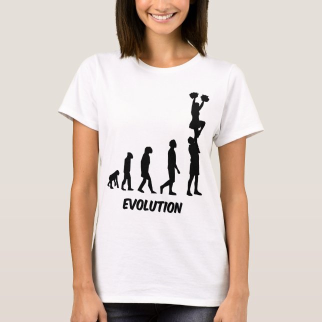 Lustiges cheerleading T-Shirt (Vorderseite)