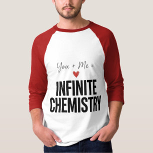 Lustiges Chemie-Geschenk Unendliche Chemie Raglan T-Shirt