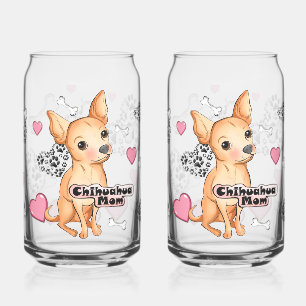 Lustiges Chihuahua-Geschenk für Haustier-Mütter Dosenglas