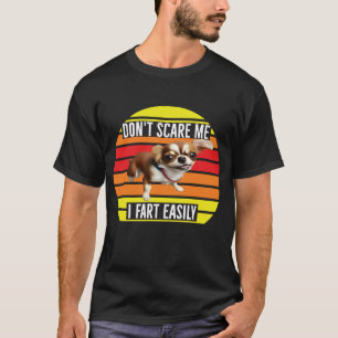 Lustiges Chihuahua-Hund-Shirt - Erschrecke mich ni T-Shirt