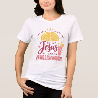 Lustiges christliches Frauen-T-Shirt mit Jesus-Lim Tri-Blend Shirt