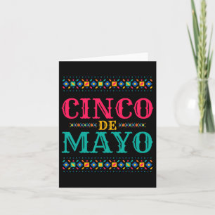 Lustiges Cinco De Mayo für die mexikanische Party  Karte