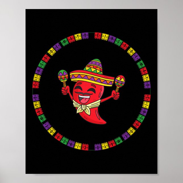 Lustiges Cinco De Mayo  Poster (Vorne)